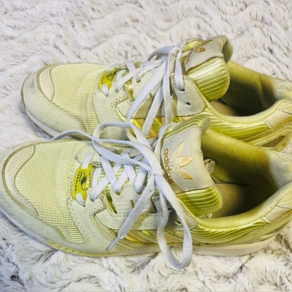 Adidas Originals ZX 8000 Yellow Tint Orange Pulse Yellow H02119 Men’s Size 6.5